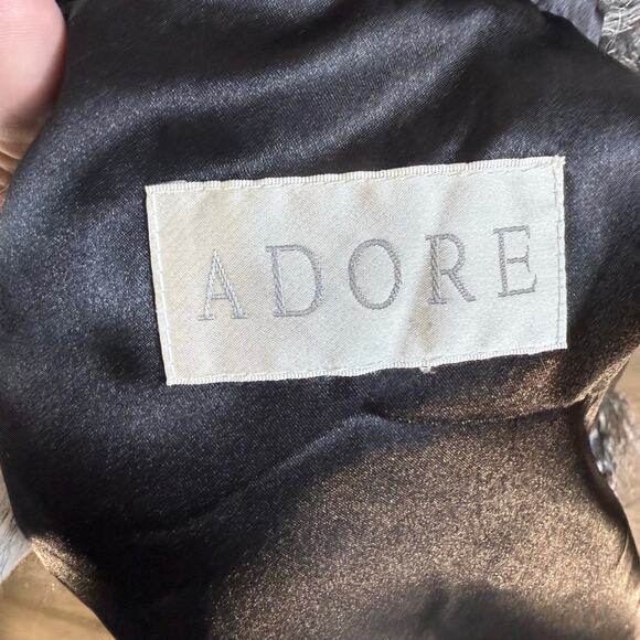 Adore women's sz. Small classic faux fur, whimsical, goth night life fun #SI-036 - Picture 7 of 10